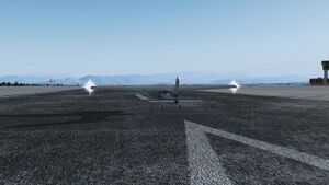 Asphalt runway example 2