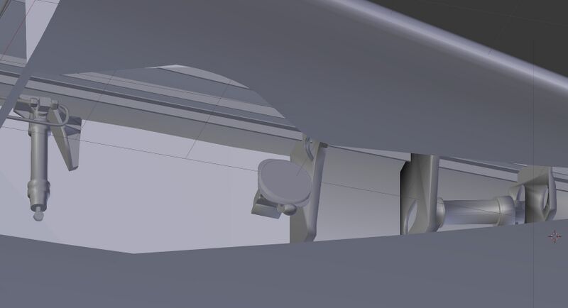 File:P-51D Wheel Well Model.jpg