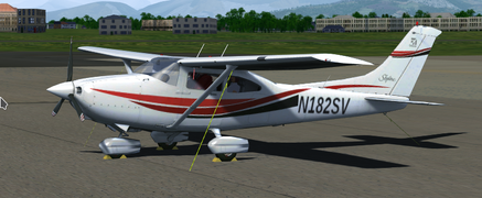 C182 Custom registrstion livery #2, based on N182SV