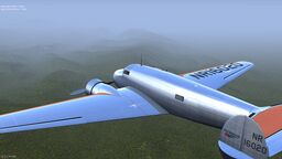 L10e Electra "Amelia Earhart Special" in flight