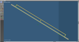WED screenshot of Diego Garcia before the developement.